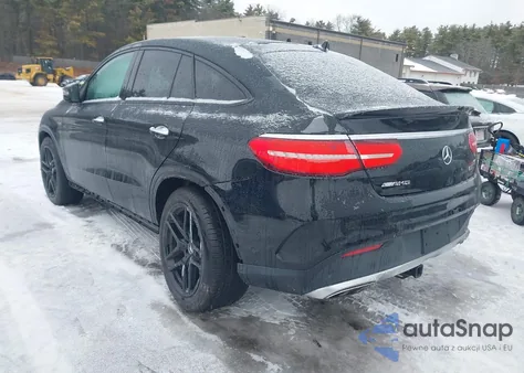 2017 Mercedes-Benz Amg Gle 43 Coupe 4Matic z USA, uszkodzony, nr VIN 4JGED6EB0HA050731